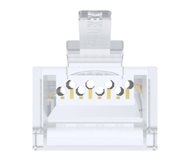 Unitek Wtyk modularny Pass-Through RJ45 Cat. 6 100 szt. - 1455236 - zdjęcie 2